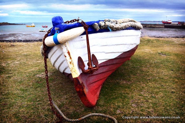 Boat on Lindisfarne